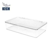 ราคา กล่องจัดเก็บในตู้เย็นมีฝา KECH CHILLY SIZE M 16.5X27.5X6 ซม. (1282714)