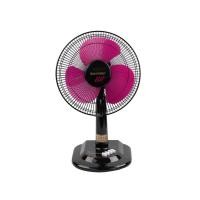 ราคา พัดลมตั้งโต๊ะ 12 นิ้ว เลิฟสตาร์ รุ่น 1231 สีดำ/ม่วง (888153700004)