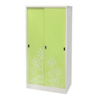 KIOSK ตู้เสื้อผ้าบานทึบ รุ่น SDW-18/I DG/GR