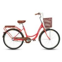 ราคา จักรยานแม่บ้าน Hero รุ่น Mamachari สีแดง (888109200008)