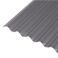 ราคา แผ่นโพลีคาร์บอเนต ลอนเล็ก SUNSHIELD 13 มม. 1.03X2.4 ม. สีเงิน (1046135)