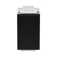 ราคา สวิตช์กดกระดิ่ง 1 ช่อง PHILIPS LEAF สีดำ (1145416)