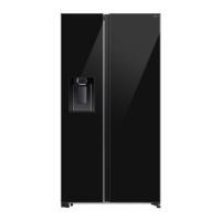 ราคา ตู้เย็น SIDE BY SIDE SAMSUNG RS70F65K1BST 22.4 คิว กระจกดำ (1289196)