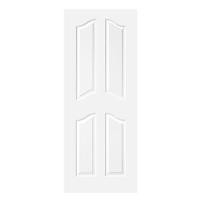 ราคา ประตูภายใน HDF ไม่เจาะลูกบิด METRO 403 ยูงทอง 70x200 ซม. สีรองพื้น (1291944)