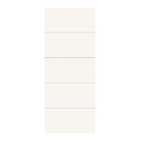 ราคา ประตูภายใน HDF ไม่เจาะลูกบิด METRO LINEA 08 90x200 ซม. สีรองพื้น (1291946)