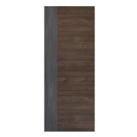 ราคา ประตูภายในเมลามีน ไม่เจาะลูกบิด METRO MD529 REAL+MD435 MARYLAND 90x200 ซม. สีเทา-โอ๊ค (1294884)