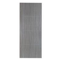 ราคา ประตูภายในเมลามีน ไม่เจาะลูกบิด METRO MD556 70x200 ซม. เซาะร่อง สี COMBI GREY (1294925)