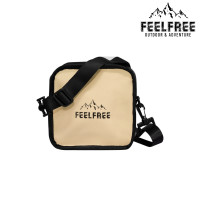ราคา กระเป๋าสะพายข้าง FEELFREE รุ่น QQ สี แทน (888180900087)