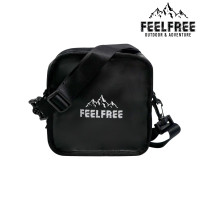 ราคา กระเป๋าสะพายข้าง FEELFREE รุ่น QQ สี ดำ (888180900085)
