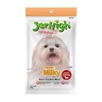 ราคา ขนมสุนัข JERHIGH CHICKEN WITH MILKY STICK 60 กรัม (1213017)
