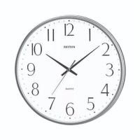ราคา นาฬิกาแขวน RHYTHM CMG817NR19 12.5 นิ้ว สีเงิน (1218035)