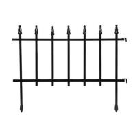 ราคา รั้วเหล็ก SPRING ลายลูกศร สีดำ (1284069)