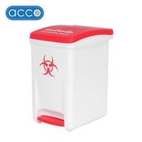 ราคา ถังขยะเหยียบแยกประเภท ACCO 18.5 ลิตร ฝาสีแดง (1289746)
