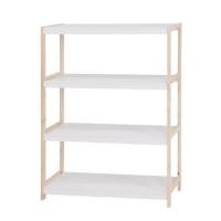 ราคา ชั้นวางของโล่ง 4 ชั้น FURDINI MACHI สี NATURAL/ขาว (1290713)