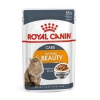 ราคา อาหารเปียกแมว ROYAL CANIN INTENSE BEAUTY GRAVY 85 ก. (1212957)