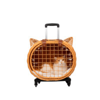 ราคา กระเป๋าเดินทางใส่สัตว์เลี้ยงไม้หวาย THAI SUN SPORT รุ่น PET0037 (888125100313)