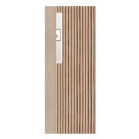 ราคา ประตูภายในโพลีสไตรีน ไม่เจาะลูกบิด LINEDEKOR ONE EIGHT 80x200 ซม. สีบีช (1289359)