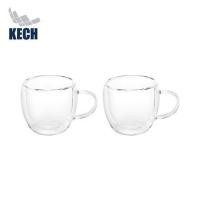 ราคา แก้วหู 100 มล. KECH DOUBLE WALL C (แพ็ก 2 ใบ) (1263349)