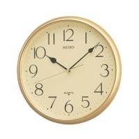 ราคา นาฬิกาแขวน SEIKO CLOCKS QXA747G 11 นิ้ว สีทอง (1270977)