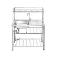 ราคา ซิงค์ขาตั้ง 1 หลุม 1 ที่พัก MESTER PSU100 สีเงิน (1292557)