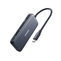 ราคา อุปกรณ์เชื่อมต่อ ยูเอสบี-ซี มีเดีย ฮับ ANKER AK404 (5-IN-1) 4K USB-C TO HDMI - สีดำ (888115600048)