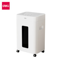 ราคา เครื่องทำลายเอกสารอัตโนมัติ เครื่องย่อยกระดาษ A4 Deli ET058-WH-01 30นาที-8แผ่น (888134600001)