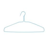 ราคา ไม้แขวนเสื้อเคลือบ PVC PLIM สีฟ้า แพ็ก 8 ชิ้น (1133601)