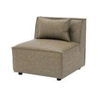 Koncept Furniture โซฟา 1 ที่นั่ง สีน้ำตาลอ่อน รุ่น ROBERTO 19213274