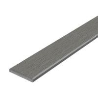 ราคา ไม้ระแนง DURAONE ลายเสี้ยน 7.5x300x0.8 ซม. สีเทาสโมคเกรย์ (1214308)