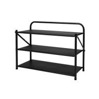 ราคา ชั้นวางรองเท้า 3 ชั้น STACKO BRISK 70X23X51 ซม. สีดำ (1280932)