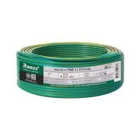 ราคา สายไฟ THW IEC01 RANZZ 1x2.5 ตร.มม. 30 ม. สีเขียว/เหลือง (1287148)