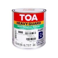 ราคา สีงานอุตสาหกรรม TOA HEAVY GUARD TOPGUARD PART A 7042 สีเทา 1 แกลลอน (1140073)