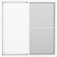 วินโดว์ เอเชีย ประตูบานเลื่อน UPVC S-S มุ้ง 200X205 ซม.