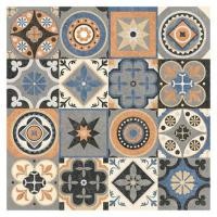 ราคา กระเบื้องพื้นพอร์ซเลน 60x60 ซม. DURAGRES อาร์เคน บลู เดคอร์ A 1.44 ตร.ม. (1281934)
