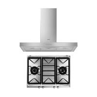 ราคา เตาฝัง+เครื่องดูดควัน SMEG SRV572XG+KBT900XE (1228017)