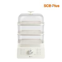 ราคา หม้อนึ่งอาหารไฟฟ้า 3 ชั้น SCE Plus รุ่น ES1 สีขาว (888172100031)