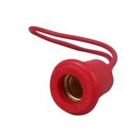 ราคา ขั้วยางกันน้ำเกลียว SANTORY E-12 LH-13 สีแดง (1206265)