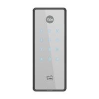 ราคา กลอนประตูดิจิตอล YALE REFLECTA V (แนวตั้ง) สีเงิน (1282701)