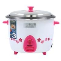 ราคา หม้อหุงข้าว KASHIWA รุ่น RC-922 ขนาด 2.2 ลิตร สีขาว/ชมพู (888155800142)