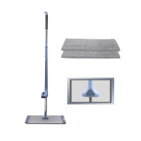 ราคา ไม้ถูพื้นแบบรีดน้ำในตัว SJEASYMOP รุ่น PLUSMOP สีฟ้า (888168000067)
