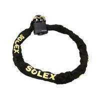 ราคา โซ่คล้องทั่วไป พร้อมกุญแจ SOLEX WP50 7 มม. 100 ซม. สีดำ (1174329)