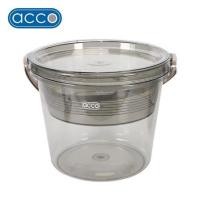 ราคา ชุดกะละมังถังน้ำ ACCO KLEAR 11.5 ลิตร สีเทาใส (1282425)