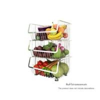 ราคา [PRE-ORDER] ชั้นวางของ 3 ชั้น วัสดุสแตนเลส304 มีล้อ PROMA-RACK001-03-S304 (888126000462)