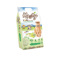 ราคา ทรายแมวเต้าหู้ kasty กลิ่นนมเมล่อน ขนาด 10 ลิตร (888126500033)