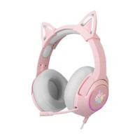 ราคา หูฟังเกมมิ่ง ONIKUMA K9 CAT EARS GAMING HEADSET - สีชมพู (7.1) (888170100093)