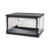 ราคา กล่องรองเท้า STACKO LITE 38X28X22 ซม. สีดำ/ใส (1289257)