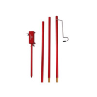 ราคา เสาแขวนตะเกียงแบบหนีบ MOUNTAINHIKER สีแดง (888181800044)
