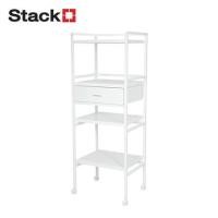 ราคา ชั้นวางของ 4 ชั้น STACKO ROBUSTE 50X39X136 ซม. สีขาว (1280880)