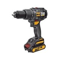 ราคา สว่านกระแทกไร้สาย (พร้อมแบตเตอรี่) CAT DX12 18 โวลต์ (1288046)