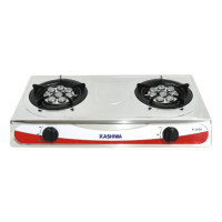 ราคา เตาแก๊สตั้งโต้ะหัวคู่ KASHIWA รุ่น K-2004 สีเงิน (888155800131)